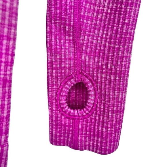 Lululemon Rest Less Pullover Heathered Ultra Violet Measures Size 2 - Picture 6 of 6